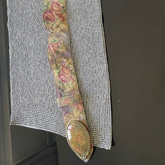 Michal Negrin Vintage Victorian Belt crystal embellished - Picture 4 of 7